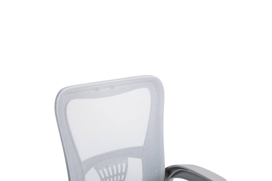 Καρέκλα γραφείου εργασίας Annalise pakoworld mesh γκρι 57x53x100εκ