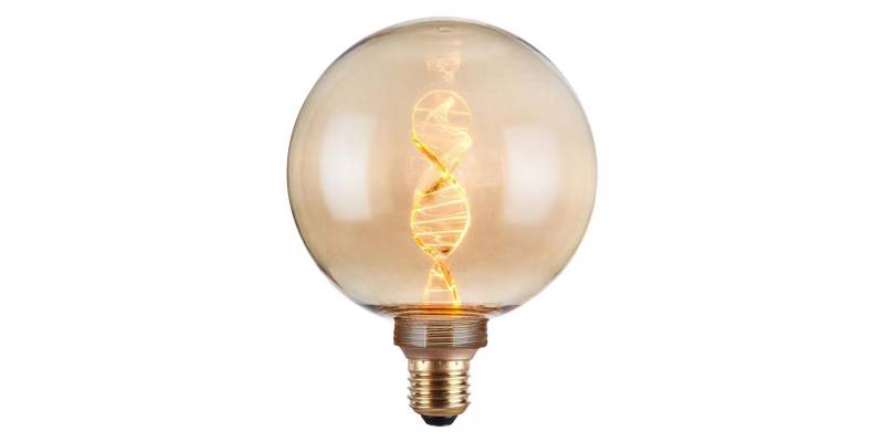 Λαμπτήρας LED RN-DNA G125 Bulb pakoworld 3.5W E27 220-240V amber