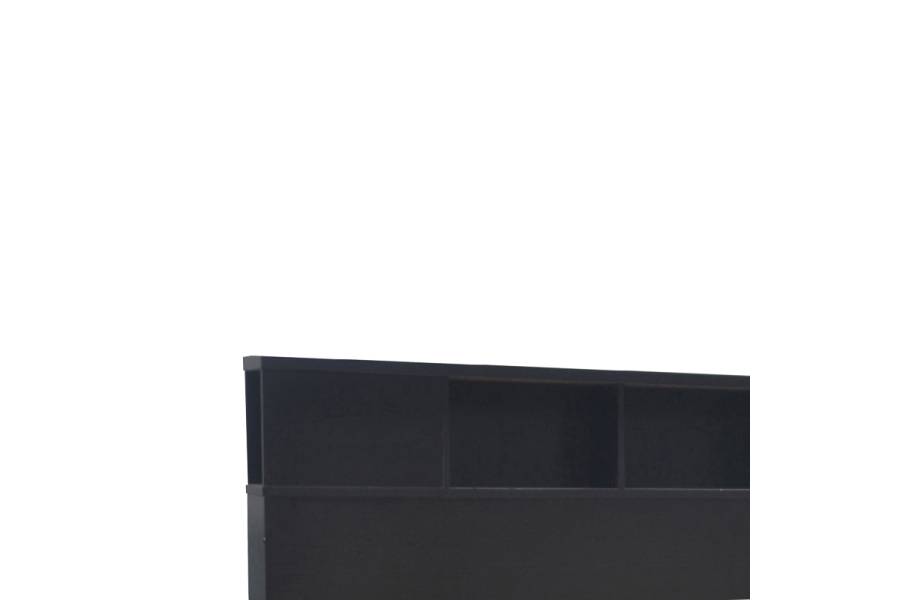 Κρεβάτι OLYMPUS pakoworld σε χρώμα wenge 140x200εκ