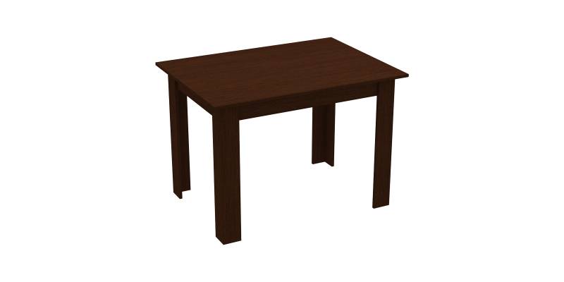 Τραπέζι Manka pakoworld σε wenge απόχρωση 110x80x77εκ