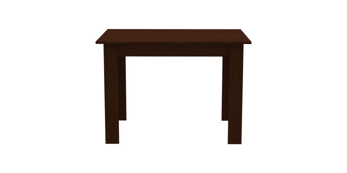 Τραπέζι Manka pakoworld σε wenge απόχρωση 110x80x77εκ