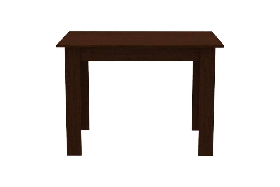 Τραπέζι Manka pakoworld σε wenge απόχρωση 110x80x77εκ