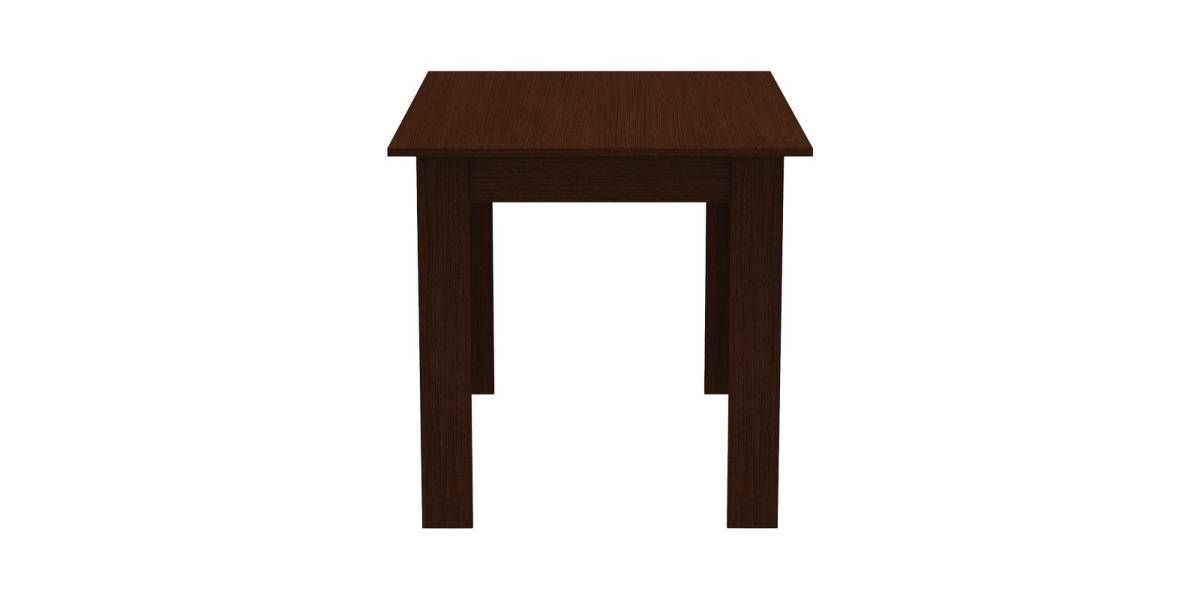 Τραπέζι Manka pakoworld σε wenge απόχρωση 110x80x77εκ