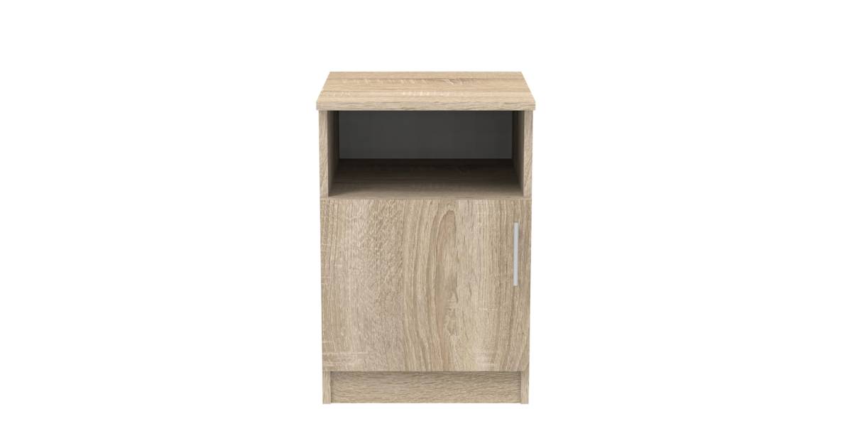Κομοδίνο Galdi pakoworld σε sonoma απόχρωση 40x45x60εκ