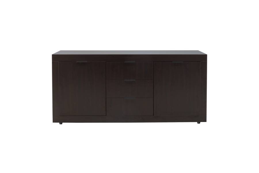 Μπουφές Doha pakoworld σε wenge απόχρωση 180x45x80.5εκ