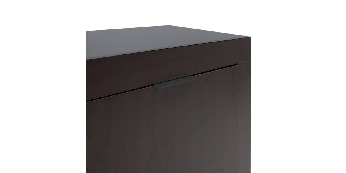 Μπουφές Doha pakoworld σε wenge απόχρωση 180x45x80.5εκ
