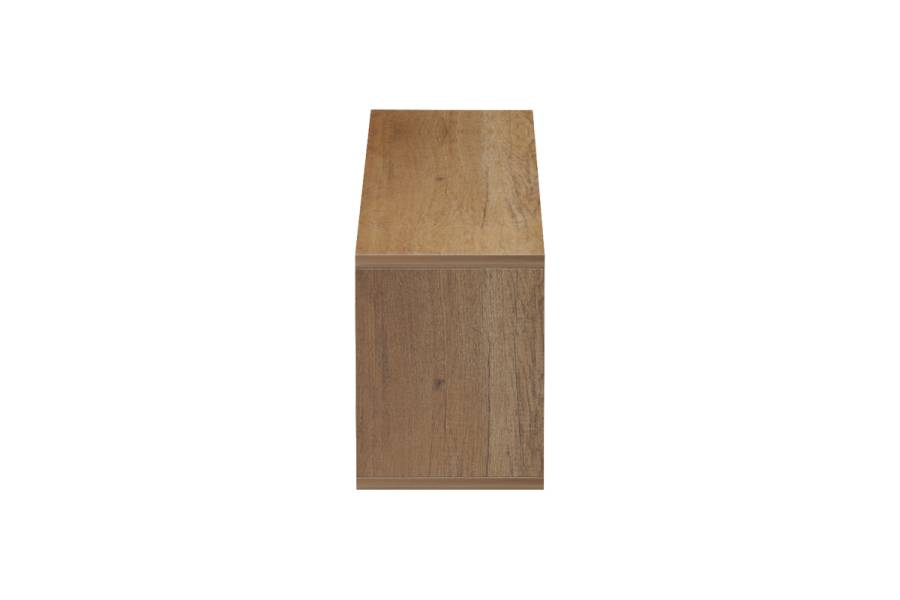 Ραφιέρα τοίχου Mikoro pakoworld σε φυσική απόχρωση 90x22x25.6εκ