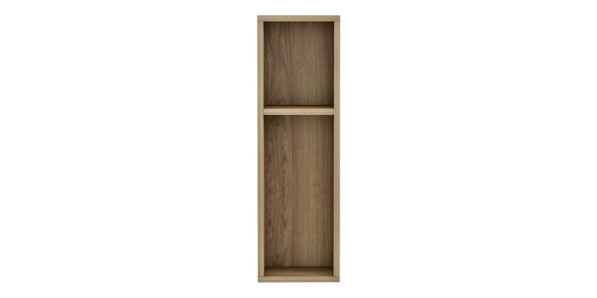 Ραφιέρα-κομοδίνο τοίχου Racks pakoworld σε sonoma απόχρωση 20x15x65εκ