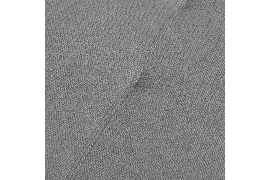 Γωνιακός καναπές αριστερή γωνία Camile pakoworld ύφασμα σε ανθρακί απόχρωση 270x174x95εκ