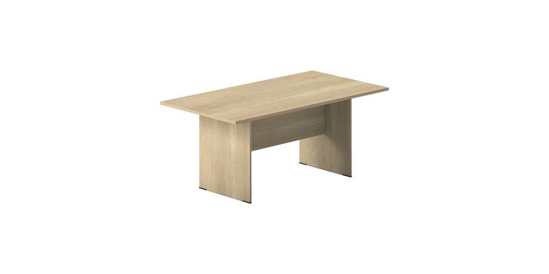 Τραπέζι συνεδριάσεων Amazon pakoworld σε oak απόχρωση 200x100x75εκ