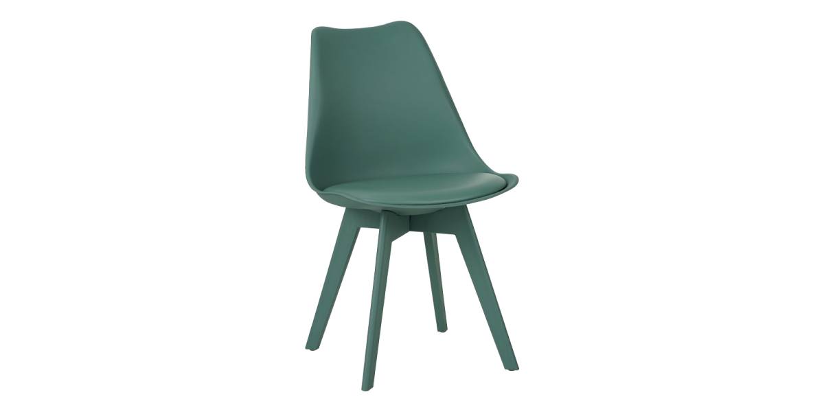 Καρέκλα Gaston I pakoworld PP-PU σε μέντα απόχρωση 48.5x53.5x81.5εκ