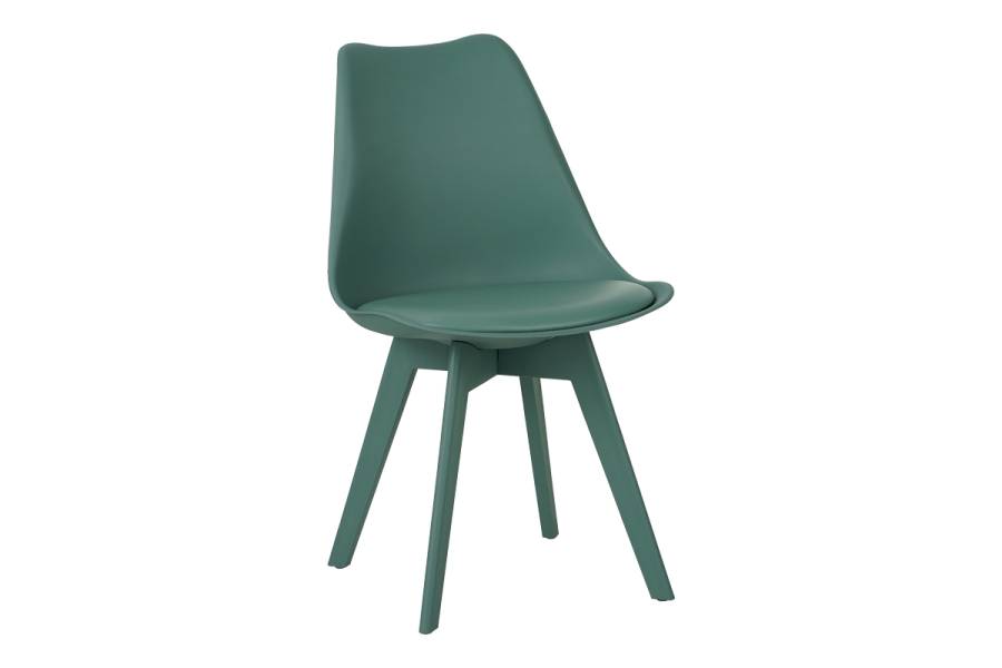Καρέκλα Gaston I pakoworld PP-PU σε μέντα απόχρωση 48.5x53.5x81.5εκ