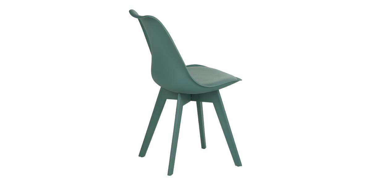 Καρέκλα Gaston I pakoworld PP-PU σε μέντα απόχρωση 48.5x53.5x81.5εκ