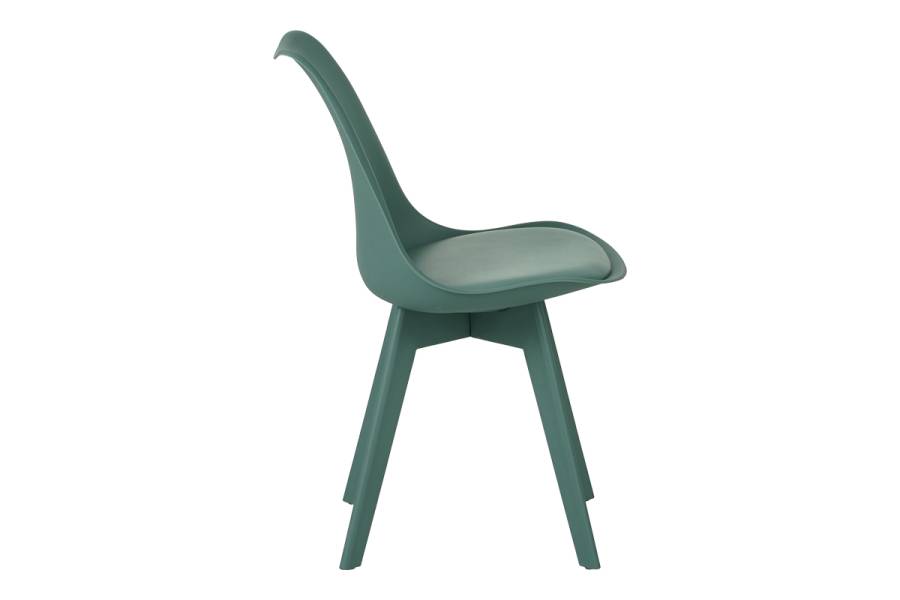 Καρέκλα Gaston I pakoworld PP-PU σε μέντα απόχρωση 48.5x53.5x81.5εκ