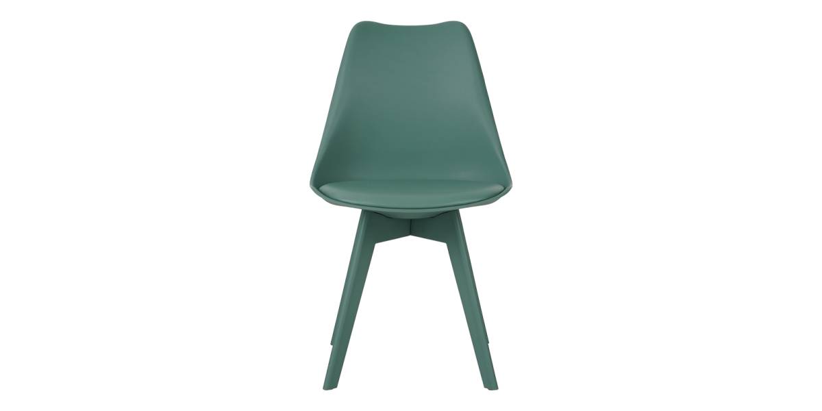 Καρέκλα Gaston I pakoworld PP-PU σε μέντα απόχρωση 48.5x53.5x81.5εκ
