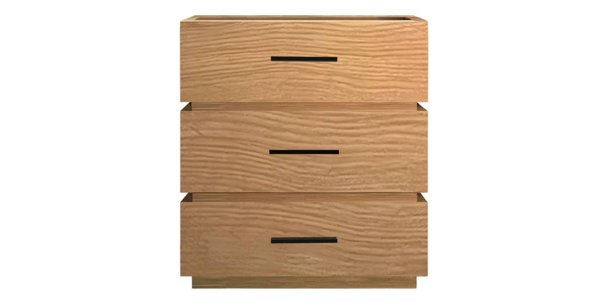 Κομοδίνο Sonlen pakoworld mdf σε oak απόχρωση 60x40x66εκ
