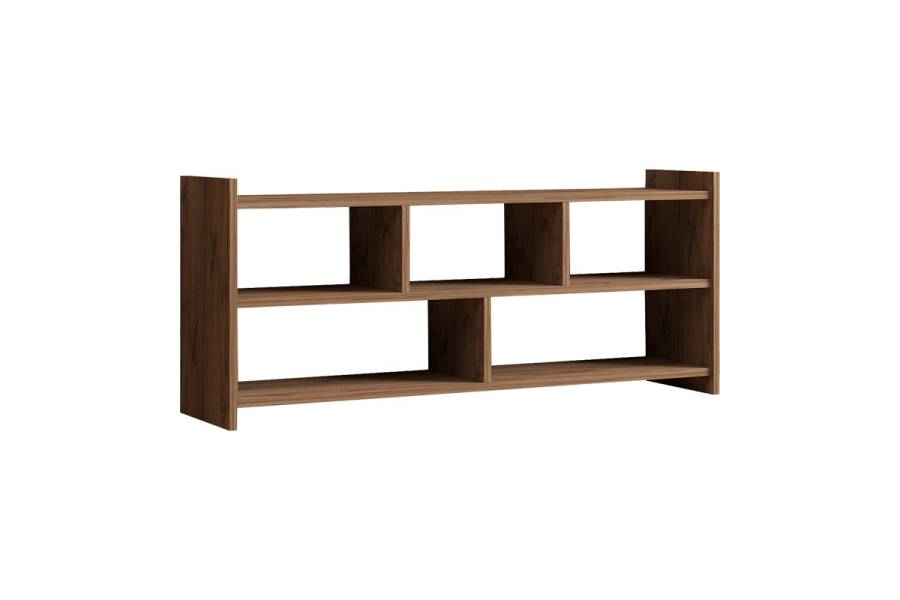 Έπιπλο τηλεόρασης Kapri pakoworld σε sonoma απόχρωση 120x28x55εκ