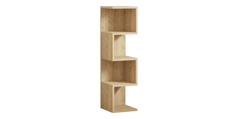 Ραφιέρα επιδαπέδια Pratel pakoworld σε oak απόχρωση 25x27x95εκ