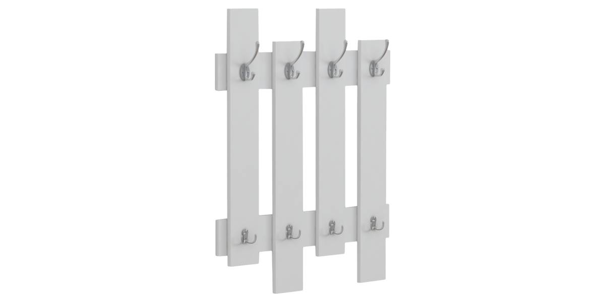 ΚΡΕΜΑΣΤΡΑ ΕΙΣΟΔΟΥ WESSON HM8940.11 ΜΕΛΑΜΙΝΗ ΣΕ ΛΕΥΚΟ 64x4x79Υεκ.