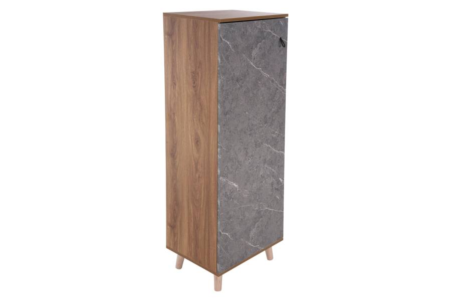 ΠΑΠΟΥΤΣΟΘΗΚΗ-ΝΤΟΥΛΑΠΙ ALVARO HM8954.12 ΜΕΛΑΜΙΝΗ SONAMA-STONE TEXTURE 50Χ38Χ135Yεκ.