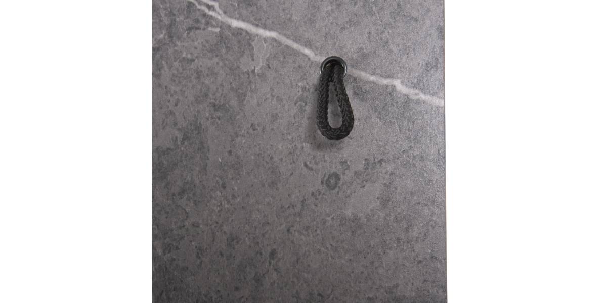 ΠΑΠΟΥΤΣΟΘΗΚΗ-ΝΤΟΥΛΑΠΙ ALVARO HM8954.12 ΜΕΛΑΜΙΝΗ SONAMA-STONE TEXTURE 50Χ38Χ135Yεκ.
