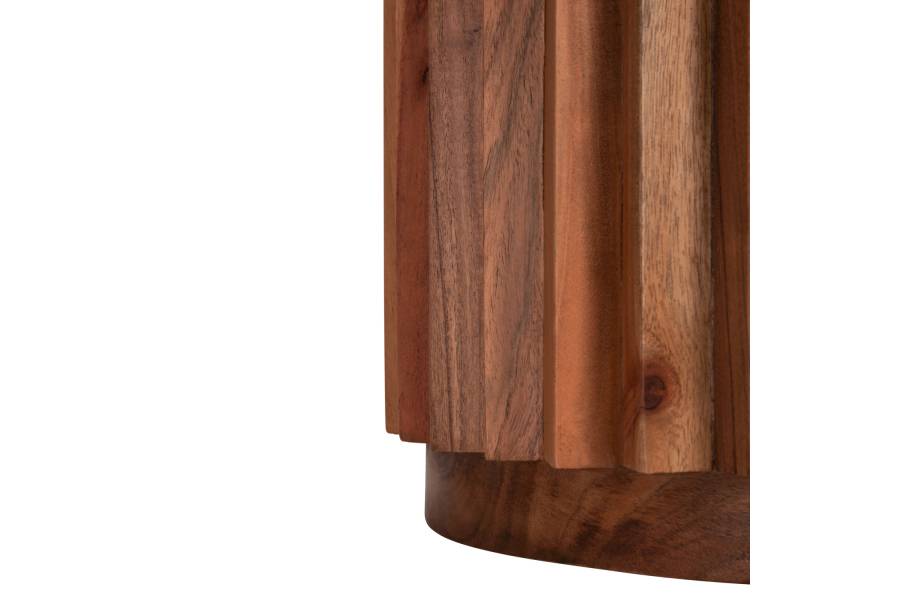 ΣΕΤ 2ΤΜΧ ΤΡΑΠΕΖΙΑ ΣΑΛΟΝΙΟΥ ΣΤΡΟΓΓΥΛΑ SEDGE HM11944 ΜΑΣΙΦ ΑΚΑΚΙΑ Φ90 & Φ40εκ.