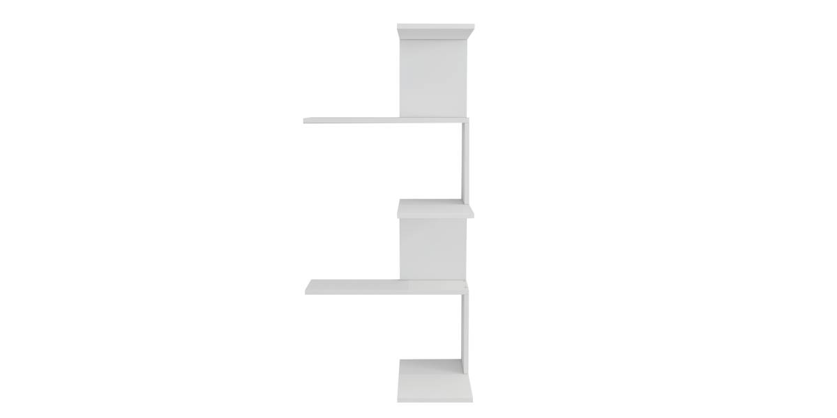 ΕΠΙΤΟΙΧΙΑ ΡΑΦΙΕΡΑ RORY HM8931.11 ΜΕΛΑΜΙΝΗ ΣΕ ΛΕΥΚΟ 22x51,5x109Υ εκ.