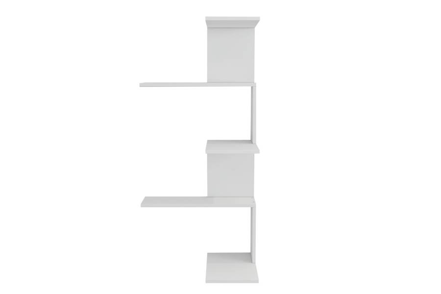 ΕΠΙΤΟΙΧΙΑ ΡΑΦΙΕΡΑ RORY HM8931.11 ΜΕΛΑΜΙΝΗ ΣΕ ΛΕΥΚΟ 22x51,5x109Υ εκ.
