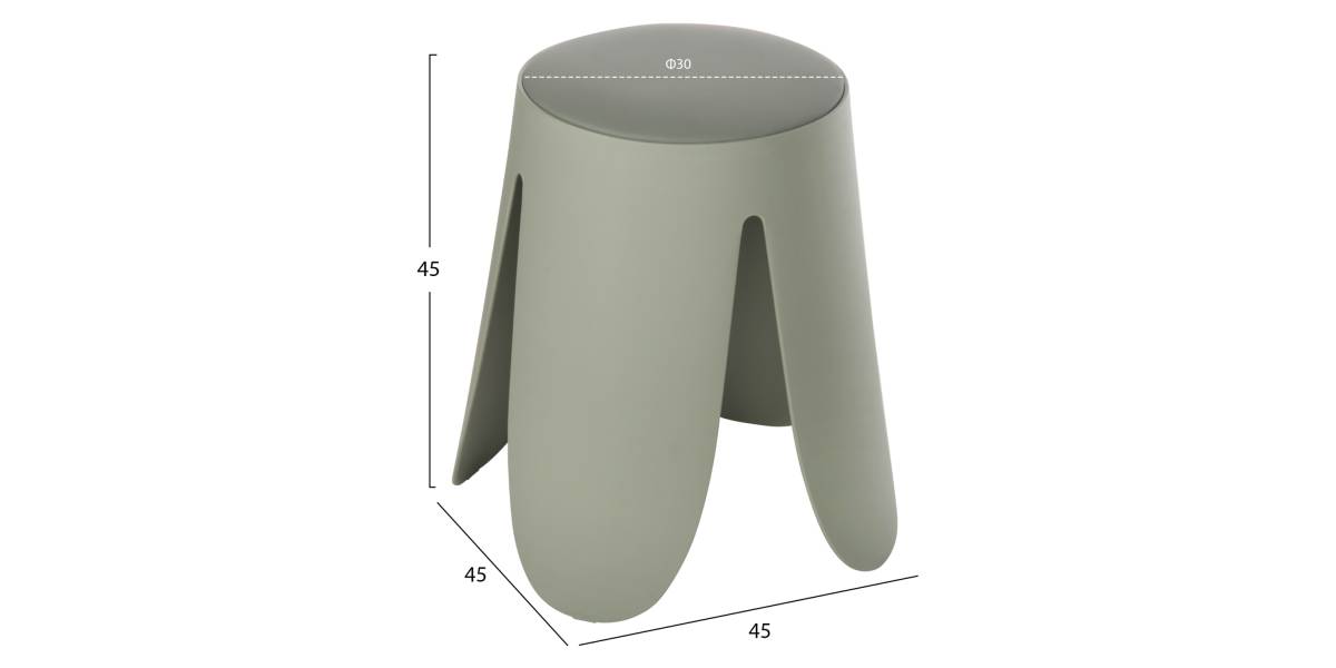 ΣΚΑΜΠΟ ΠΟΛΥΠΡΟΠΥΛΕΝΙΟΥ DENTY HM9619.07 ΦΥΣΤΙΚΙ-ΚΑΘΙΣΜΑ PU Φ30x45Υεκ