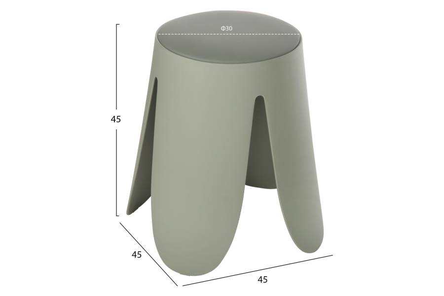 ΣΚΑΜΠΟ ΠΟΛΥΠΡΟΠΥΛΕΝΙΟΥ DENTY HM9619.07 ΦΥΣΤΙΚΙ-ΚΑΘΙΣΜΑ PU Φ30x45Υεκ