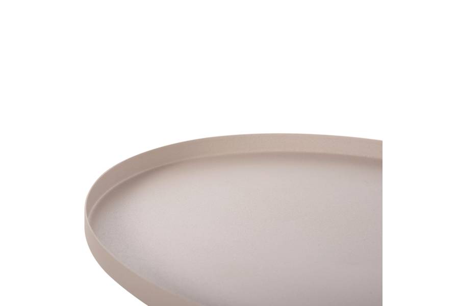 ΒΟΗΘΗΤΙΚΟ ΤΡΑΠΕΖΑΚΙ PUNJAB HM4240.03 ΜΕΤΑΛΛΟ ΣΕ ΕΚΡΟΥ-ΧΡΥΣΟΧΑΛΚΙΝΟ Φ30,5x42Υεκ.