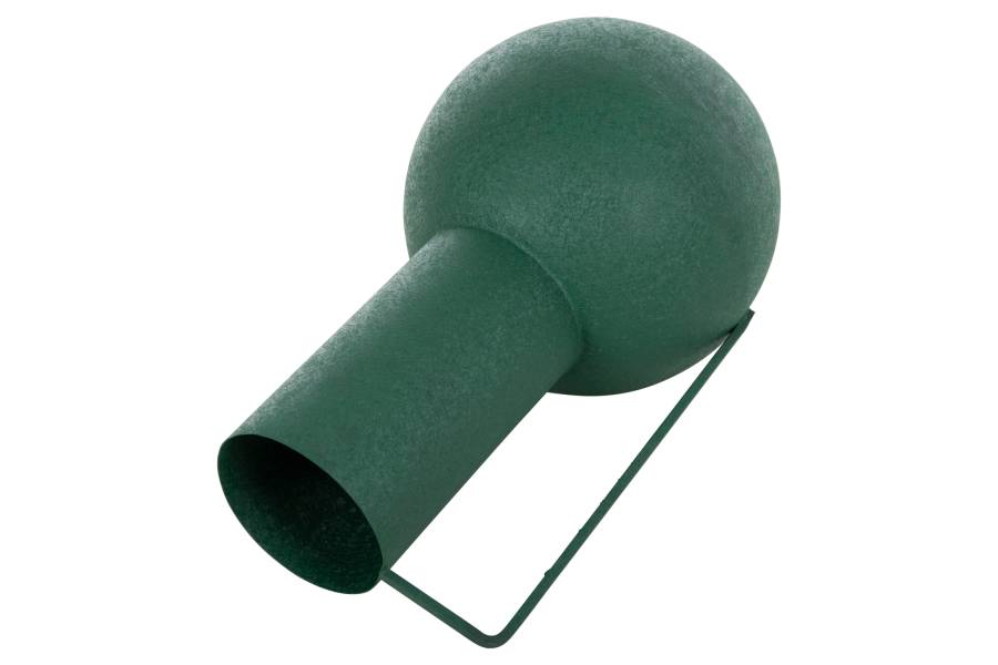 ΔΙΑΚΟΣΜΗΤΙΚΟ BAZO FLAGON HM4260.03 ΜΕΤΑΛΛΟ ΣΕ ΠΡΑΣΙΝΟ Φ26x45Υ εκ.
