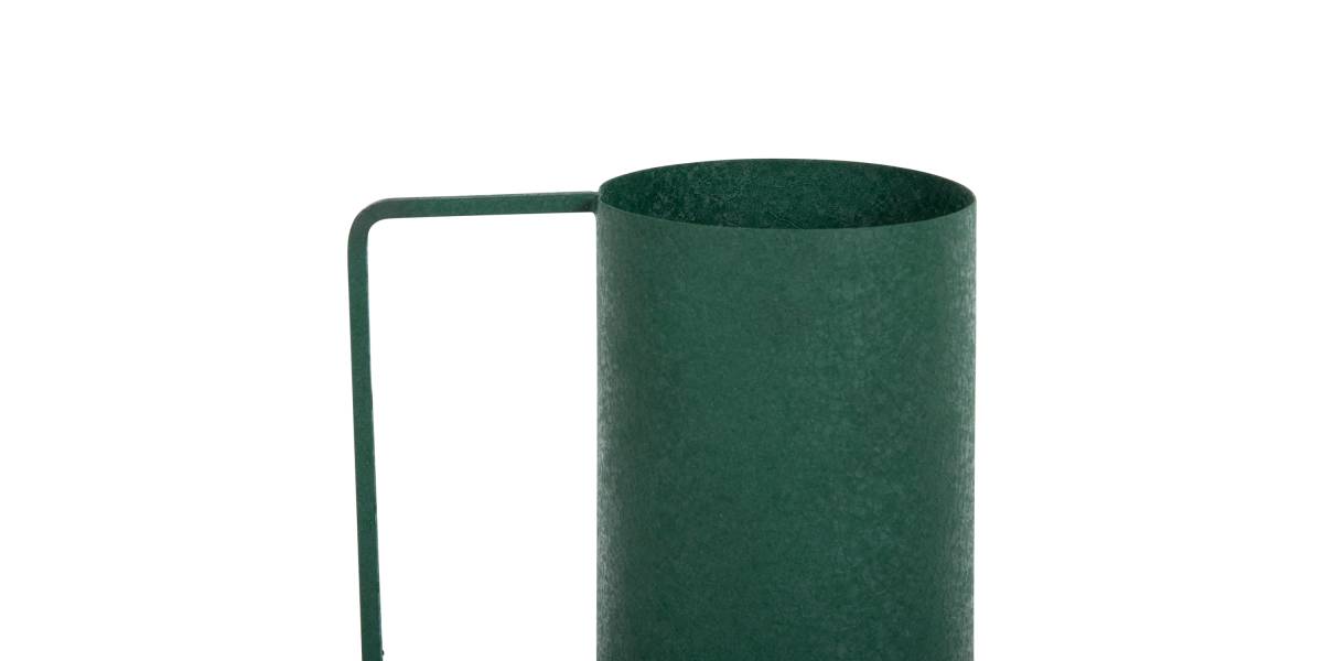ΔΙΑΚΟΣΜΗΤΙΚΟ BAZO FLAGON HM4260.03 ΜΕΤΑΛΛΟ ΣΕ ΠΡΑΣΙΝΟ Φ26x45Υ εκ.
