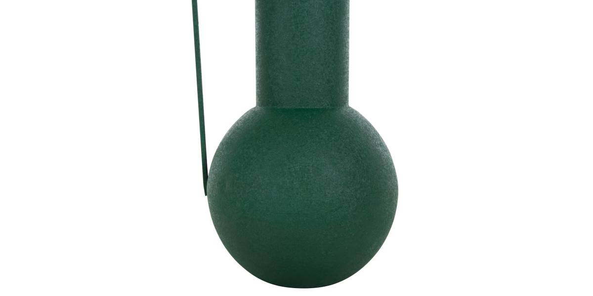 ΔΙΑΚΟΣΜΗΤΙΚΟ BAZO FLAGON HM4260.03 ΜΕΤΑΛΛΟ ΣΕ ΠΡΑΣΙΝΟ Φ26x45Υ εκ.