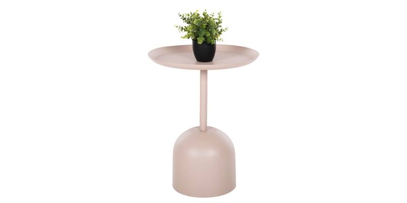 ΤΡΑΠΕΖΙ ΒΟΗΘΗΤΙΚΟ ΣΤΡΟΓΓΥΛΟ DELBEL HM4265.10 ΜΕΤΑΛΛΟ ΣΕ ΕΚΡΟΥ Φ45,5x58,5 εκ.