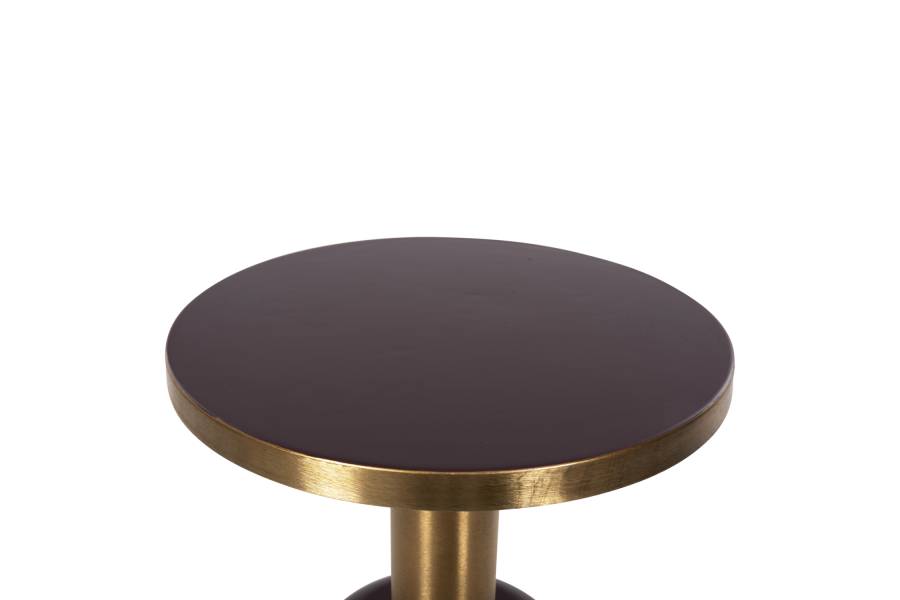 ΒΟΗΘΗΤΙΚΟ ΤΡΑΠΕΖΑΚΙ ERODE HM4242.06 ΜΕΤΑΛΛΟ ΣΕ ΚΕΡΑΣΙ-ΧΡΥΣΟ Φ50,5x52,5Υ εκ.