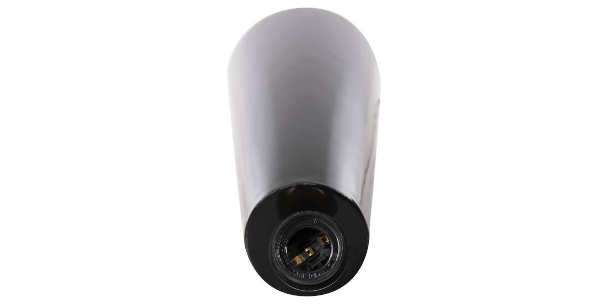 ΦΩΤΙΣΤΙΚΟ ΔΑΠΕΔΟΥ SMUSH HM4256.04 ΜΕΤΑΛΛΟ ΜΑΥΡΟ-ΡΥΘΜΙΖΟΜΕΝΟ ΚΑΠΕΛΟ Φ50x100Υ