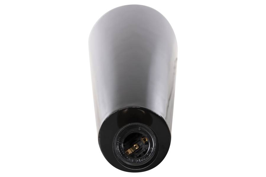 ΦΩΤΙΣΤΙΚΟ ΔΑΠΕΔΟΥ SMUSH HM4256.04 ΜΕΤΑΛΛΟ ΜΑΥΡΟ-ΡΥΘΜΙΖΟΜΕΝΟ ΚΑΠΕΛΟ Φ50x100Υ