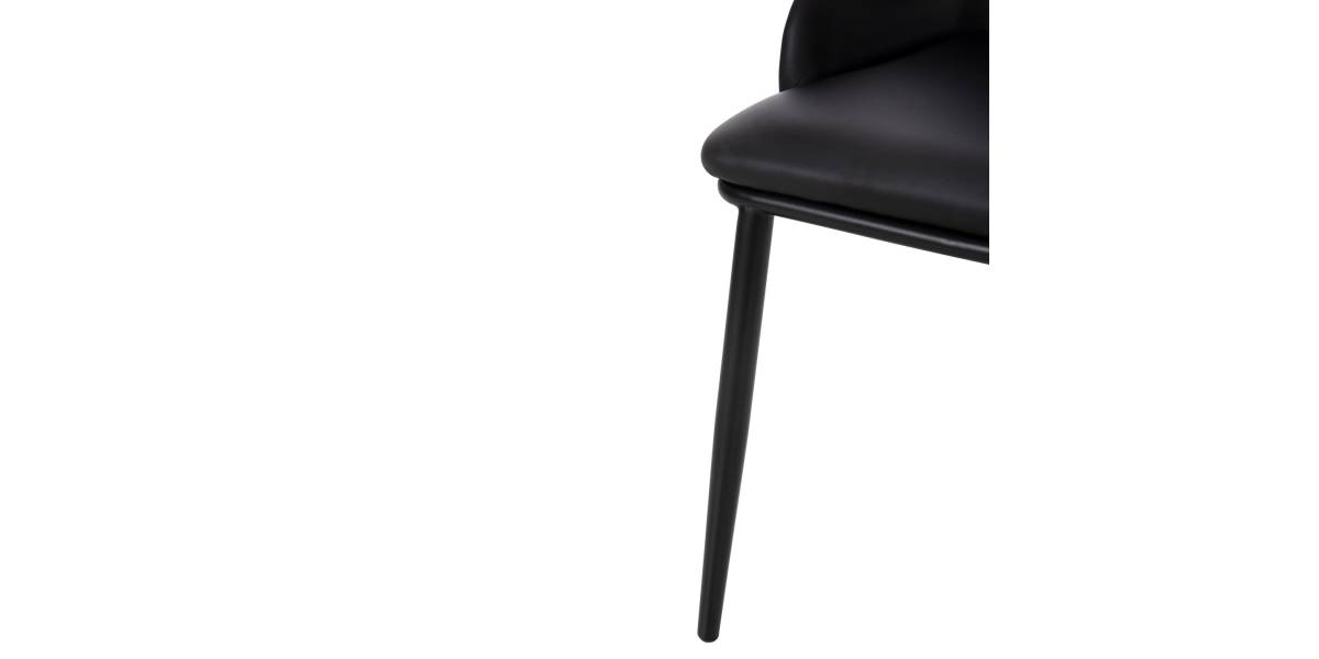 ΣΕΤ ΤΡΑΠΕΖΑΡΙΑ ΕΣΩΤ. ΧΩΡΟΥ 5ΤΜΧ HM11965 ΤΡΑΠΕΖΙ DENTY & 4 ΚΑΡΕΚΛΕΣ DELF (ΜΑΥΡΟ)
