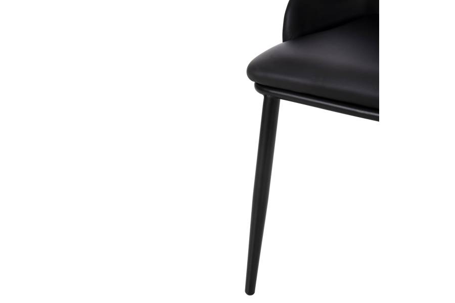 ΣΕΤ ΤΡΑΠΕΖΑΡΙΑ ΕΣΩΤ. ΧΩΡΟΥ 5ΤΜΧ HM11965 ΤΡΑΠΕΖΙ DENTY & 4 ΚΑΡΕΚΛΕΣ DELF (ΜΑΥΡΟ)