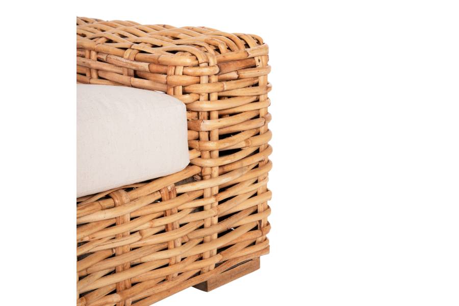 ΠΟΛΥΘΡΟΝΑ TROPEL HM9810 ΞΥΛΟ MANGO-RATTAN ΦΥΣΙΚΟ-ΛΕΥΚΑ ΜΑΞΙΛΑΡΙΑ 110x88x70-85Υεκ.