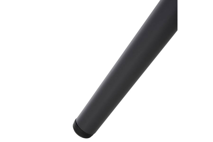 ΤΡΑΠΕΖΙ ΑΛΟΥΜΙΝΙΟΥ ΣΤΡΟΓΓΥΛΟ HIGER HM6061.03 ΑΝΘΡΑΚΙ Φ126Χ73Υεκ.