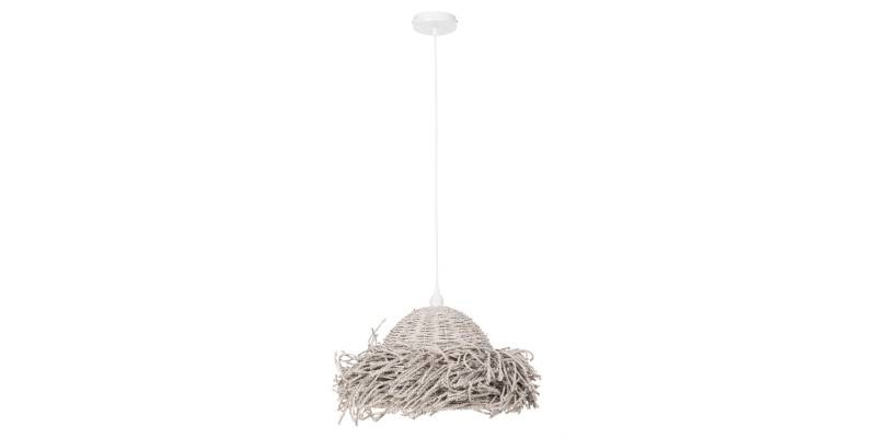 ΦΩΤΙΣΤΙΚΟ ΟΡΟΦΗΣ ΚΡΕΜΑΣΤΟ HM4349 SEAGRASS ΣΕ WHITEWASH ΧΡΩΜΑ Φ50x25-135Υεκ.