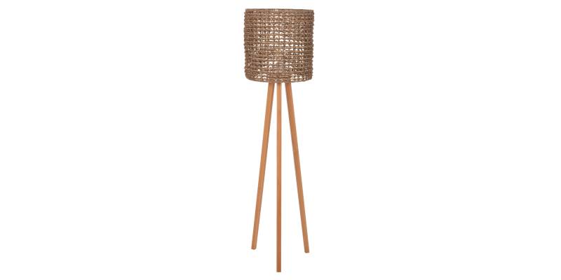 ΕΠΙΔΑΠΕΔΙΟ ΦΩΤΙΣΤΙΚΟ HM4352 RUBBERWOOD-RATTAN-SEAGRASS ΣΕ ΦΥΣΙΚΟ Φ36x149,5Υεκ.