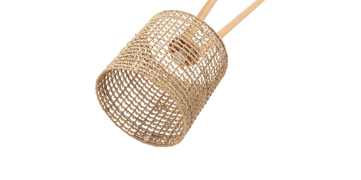 ΕΠΙΔΑΠΕΔΙΟ ΦΩΤΙΣΤΙΚΟ HM4351 RUBBERWOOD-RATTAN-PAPER ROPE ΣΕ ΦΥΣΙΚΟ Φ36x149,5Υεκ.