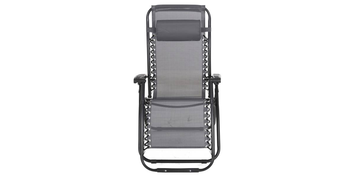ΠΟΛΥΘΡΟΝΑ RELAX COMPANION HM5095.11 ΓΚΡΙ TEXTILENE-ΜΑΥΡΟ ΜΕΤΑΛΛΟ 67x145x110Υεκ.