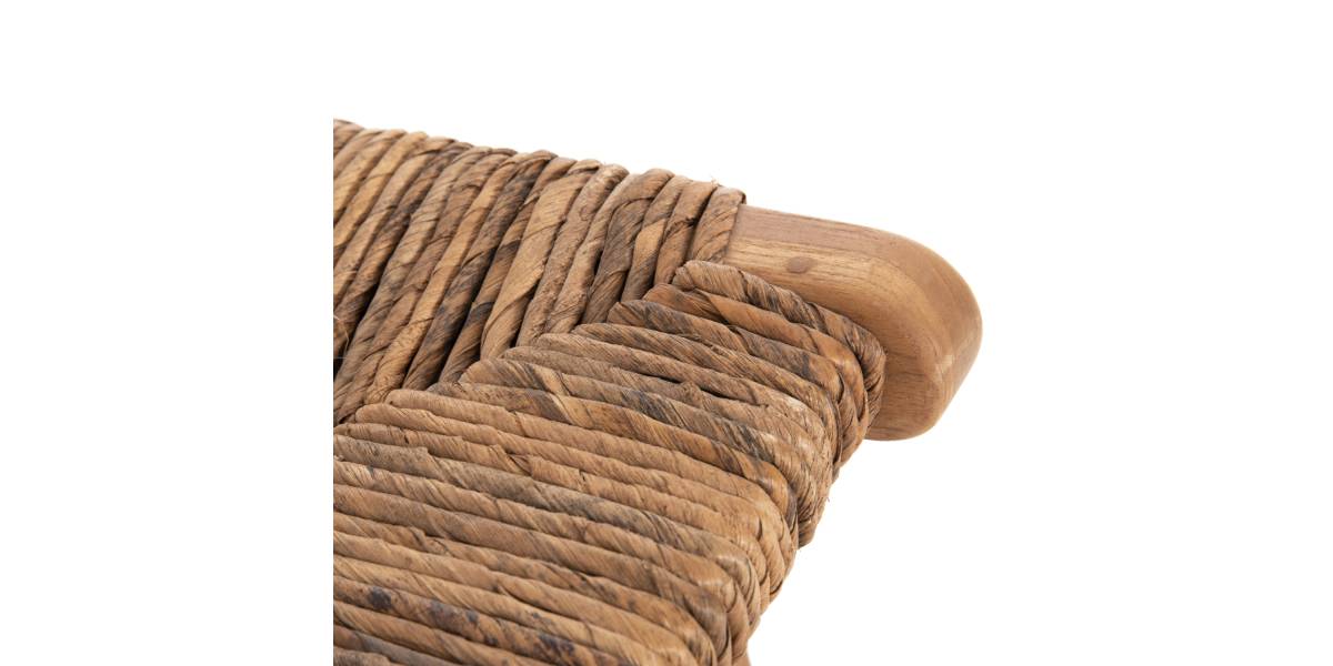 ΣΚΑΜΠΟ ΜΠΑΡ WALTER HM9841 ΞΥΛO TEAK ΣΕ ΦΥΣΙΚΟ-ΨΑΘΑ 46x55x105Υ εκ.