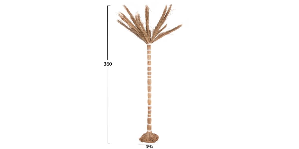 ΔΙΑΚΟΣΜΗΤΙΚΟ ΔΕΝΤΡΟ TROPIC HM4322 τ.ΦΟΙΝΙΚΑ ΑΠΟ MENDONG GRASS 360Yεκ.