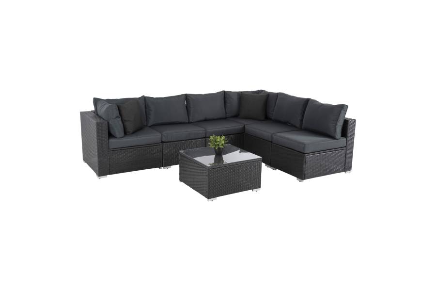ΠΟΛΥΜΟΡΦΙΚΟ ΣΕΤ ΣΑΛΟΝΙ 7TMX GREN HM6091 ΣΥΝΘ.RATTAN ΑΝΘΡΑΚΙ-ΓΥΑΛΙ ΑΣΦΑΛΕΙΑΣ