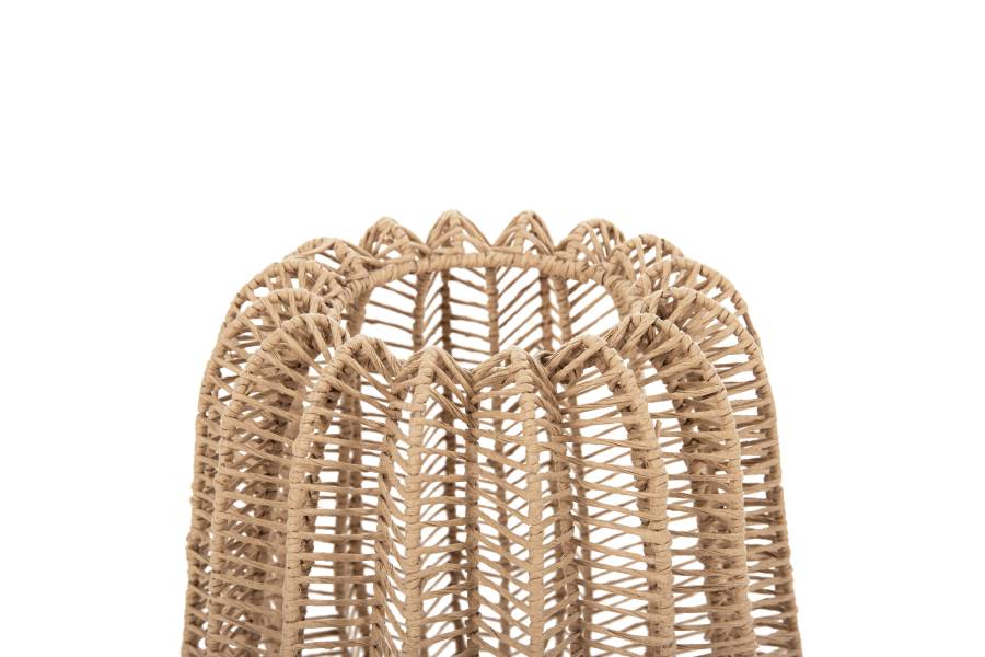 ΕΠΙΤΡΑΠΕΖΙΟ ΦΩΤΙΣΤΙΚΟ HM4350 ΜΕΤΑΛΛΟ ΜΕ PAPER ROPE ΣΕ ΦΥΣΙΚΟ Φ29Χ34Υεκ.
